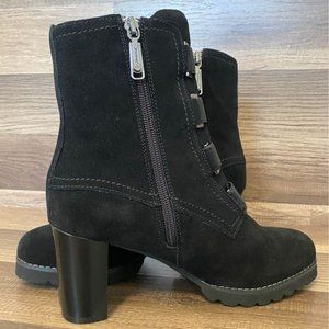 Blondo Waterproof Reilly Boot in Black Suede